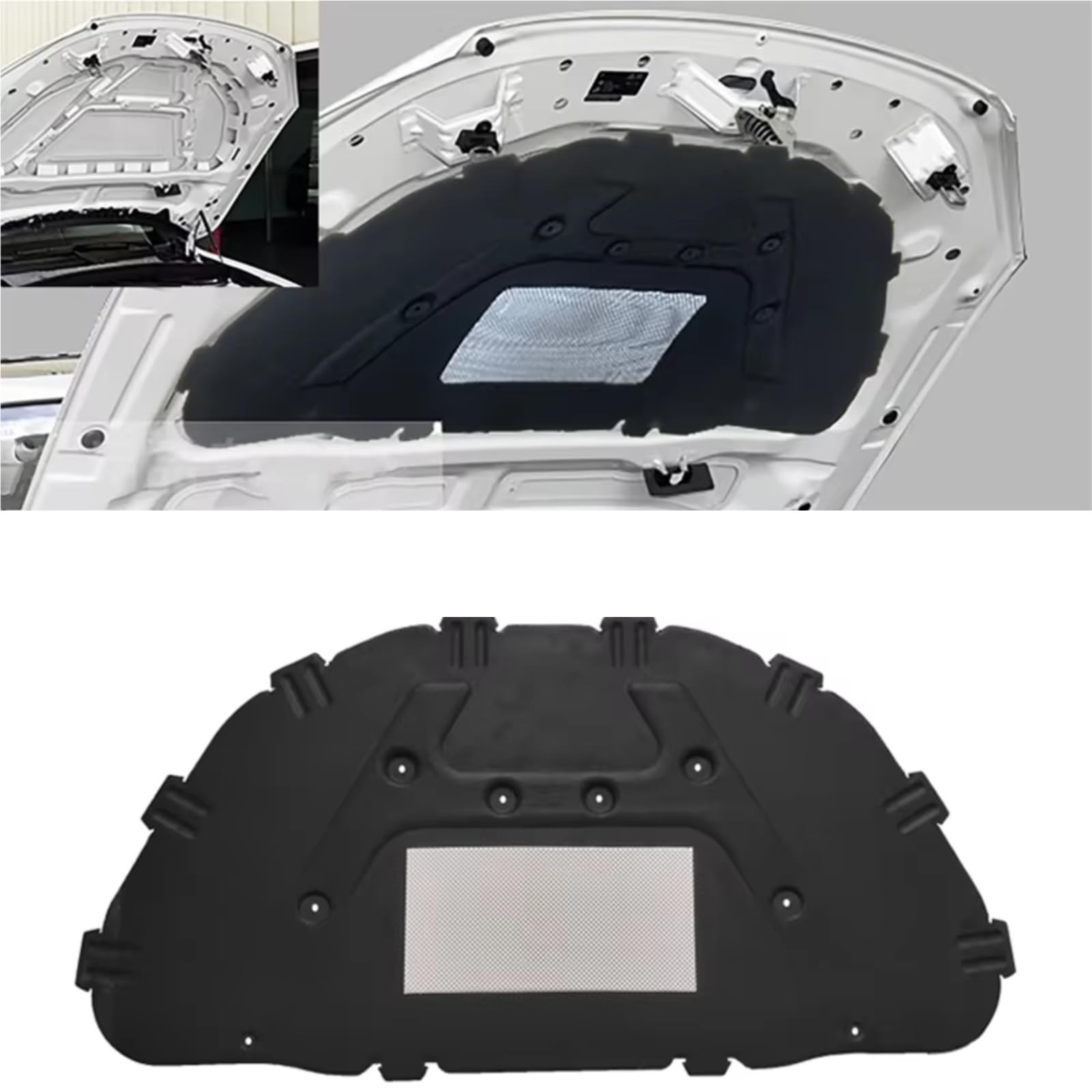 Dämmung Haube Haube Motor Isolierung Pad Schallschutz Abdeckung Heat Liner Matte Zubehör Kompatibel Mit Für X1 Für E84 2010-2015 OEM 51481234000