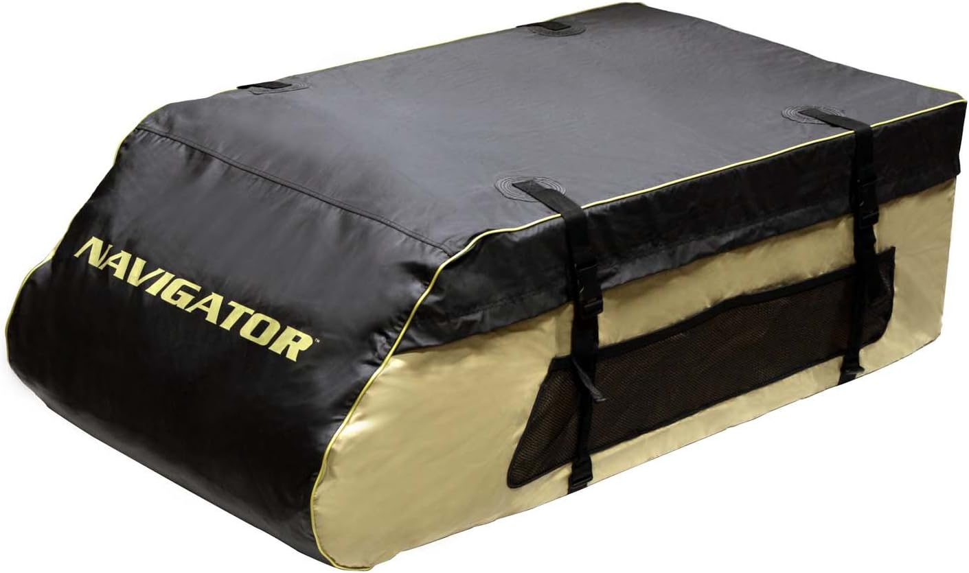 Pilot Navigator CG-07 Aerodynamic Waterproof Cargo Carrier, empty and ready for loading.