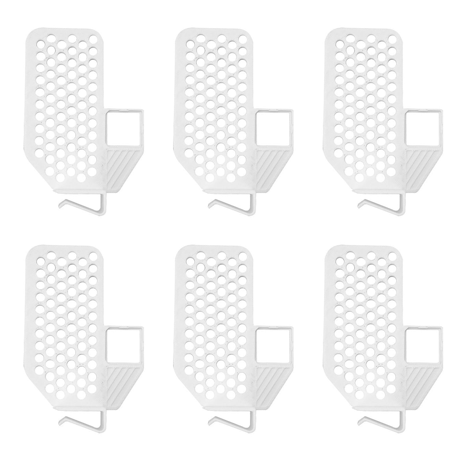 Elnwnnkc Kitchen Storage Dividers Sturdy Adjustable Refrigerator Shelves for Efficient Space Utilization Fridge Storage Organizers