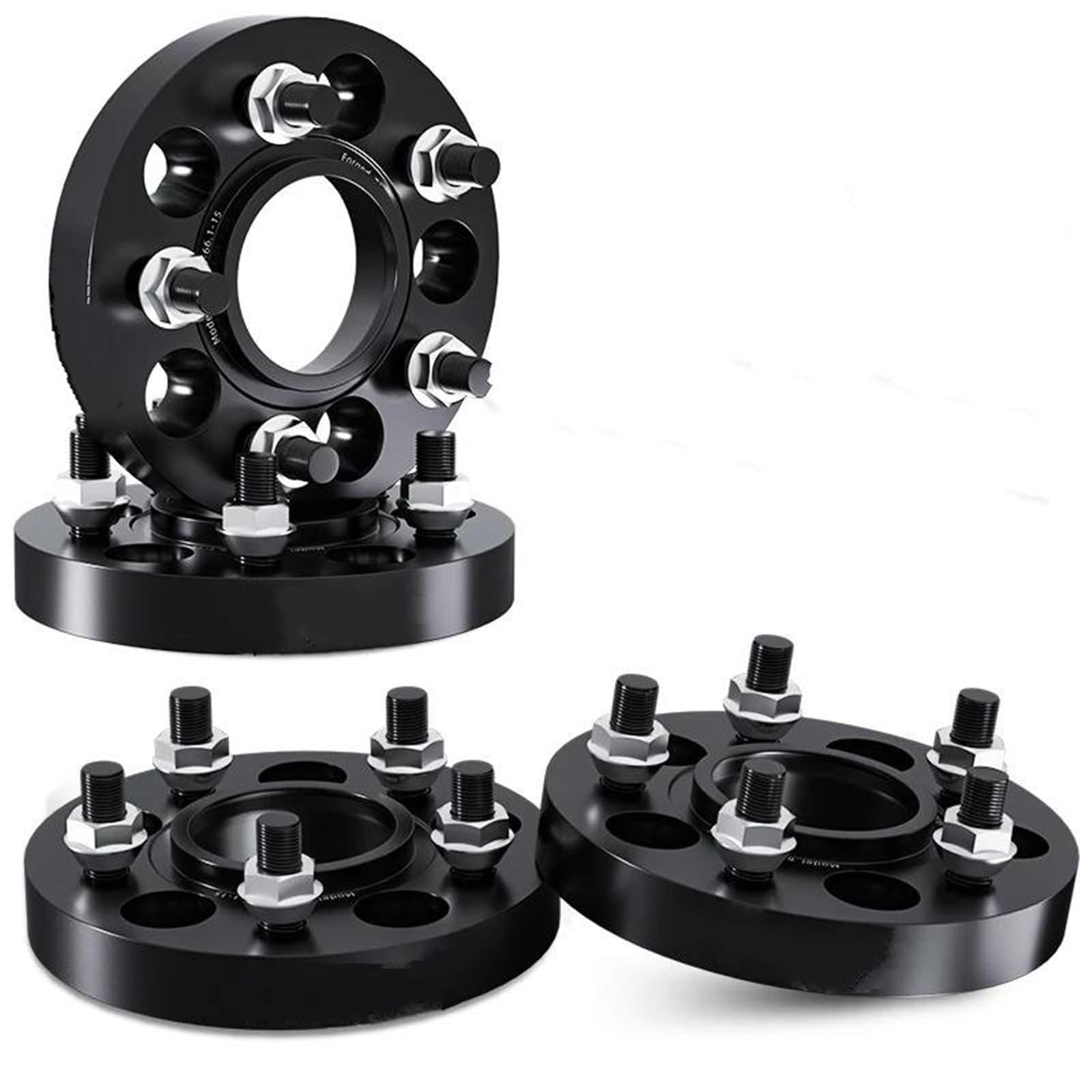 2/4PCS Entretoises De Moyeu Roue Voiture Adaptateur D'élargissement En Aluminium Séparateur D'entretoise Pour Land Rover Pour Discovery 5(4 pieces 25 mm)