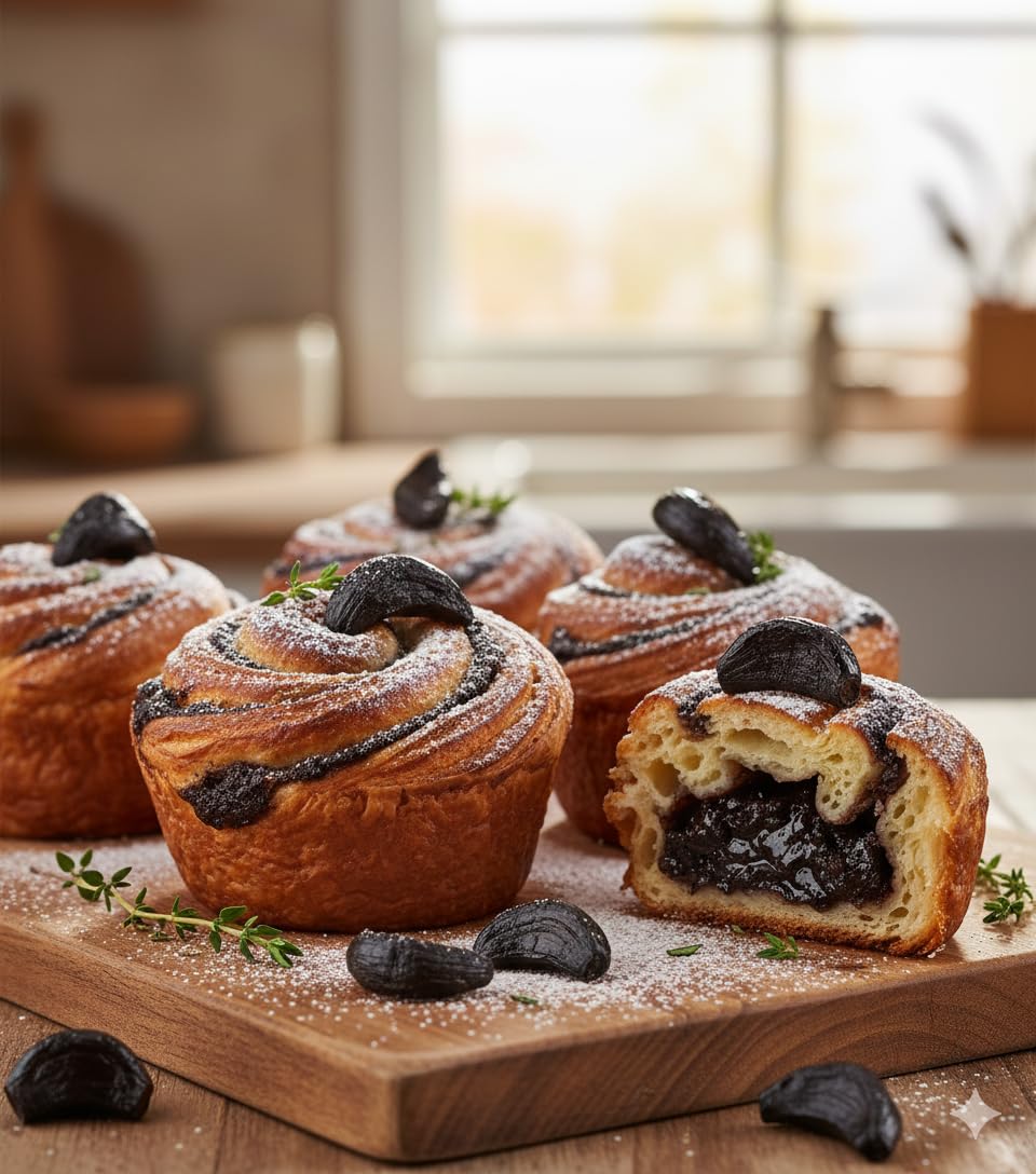 100% American Grown & Made - Wild River Black Garlic - Bulk Peeled Black Garlic Cloves - Naturally Aged Gilroy California Garlic - Pure Umami Superfood - Professional Chef Grade (8 LB)