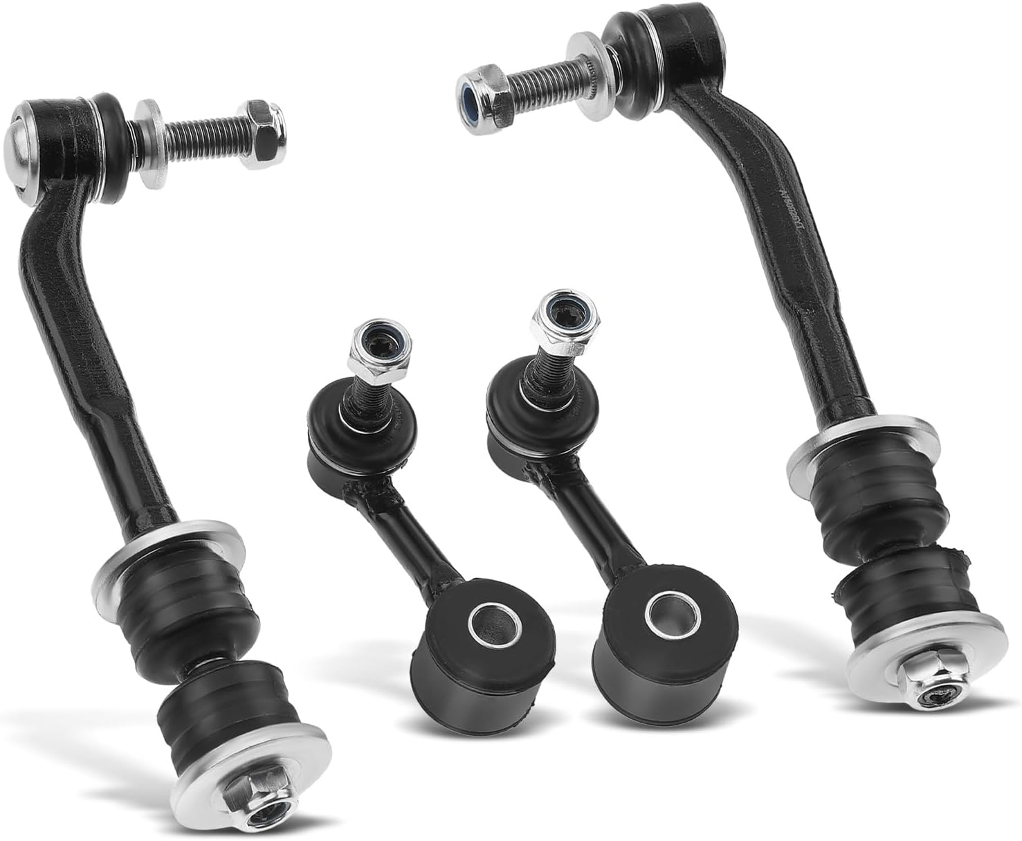 4Pcs Front Rear Sway Bar Link Stabilizer Link Kit Compatible with Dodge Durango 2004-2009 Chrysler Aspen 2007-2009