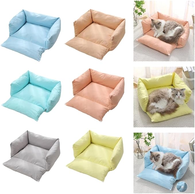 Cama para Perro Pequeña con Funda Removible, Almohadón Suave miniatura 2