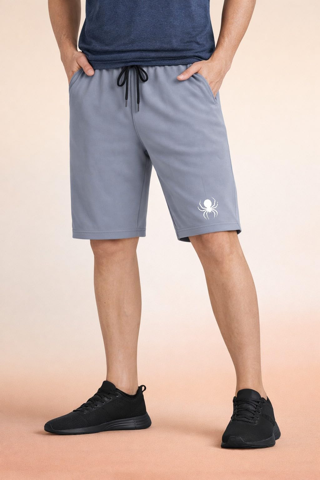 Rithikha Textile Men's Shorts Black 1-picture-17