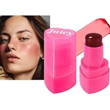 Multi-Use Cooling Water Jelly Blush, Juicy Love Blush, 3-In-1 Cheek Tint & Eyeshadow & Lip Tinted, Long-Lasting Moisture Creates A Moist Watercolor Effect-1,000+ Swipes Per Stick #04