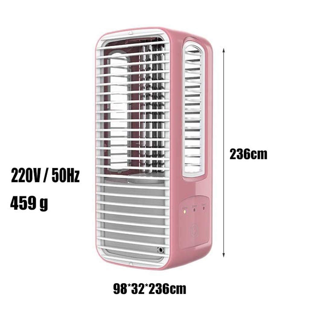 Lámpara germicida de ozono Ultravioleta de 15 vatios, lámparas portátiles de esterilización doméstica y eliminación de ácaros | Tiempo con Control Remoto: tasa de esterilización 99.9%