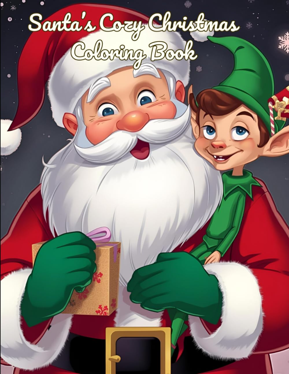 Lovely Christmas coloring book for children
