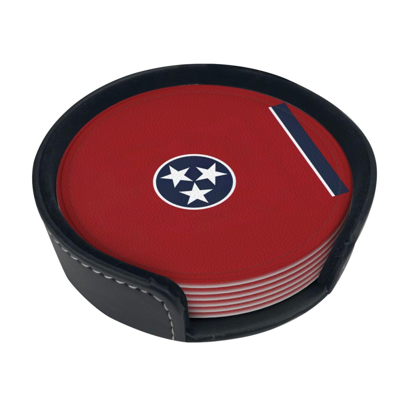 Dessous de verre Tennessee anti tache en polyuréthane pour protéger vos tables fragiles