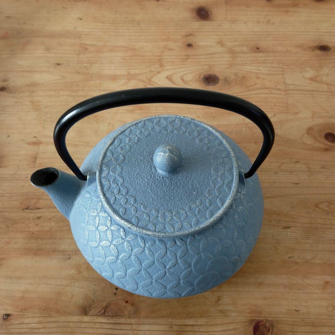 Amazon | 南部鉄器 鉄瓶 カラーポット | ノーブランド品 | 鉄瓶