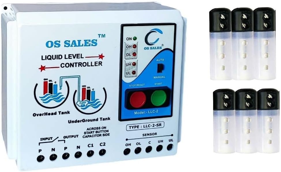 OS SALES Automatic Water Level Controller For Submersible With Auto Starting Torque supported to all type of motors