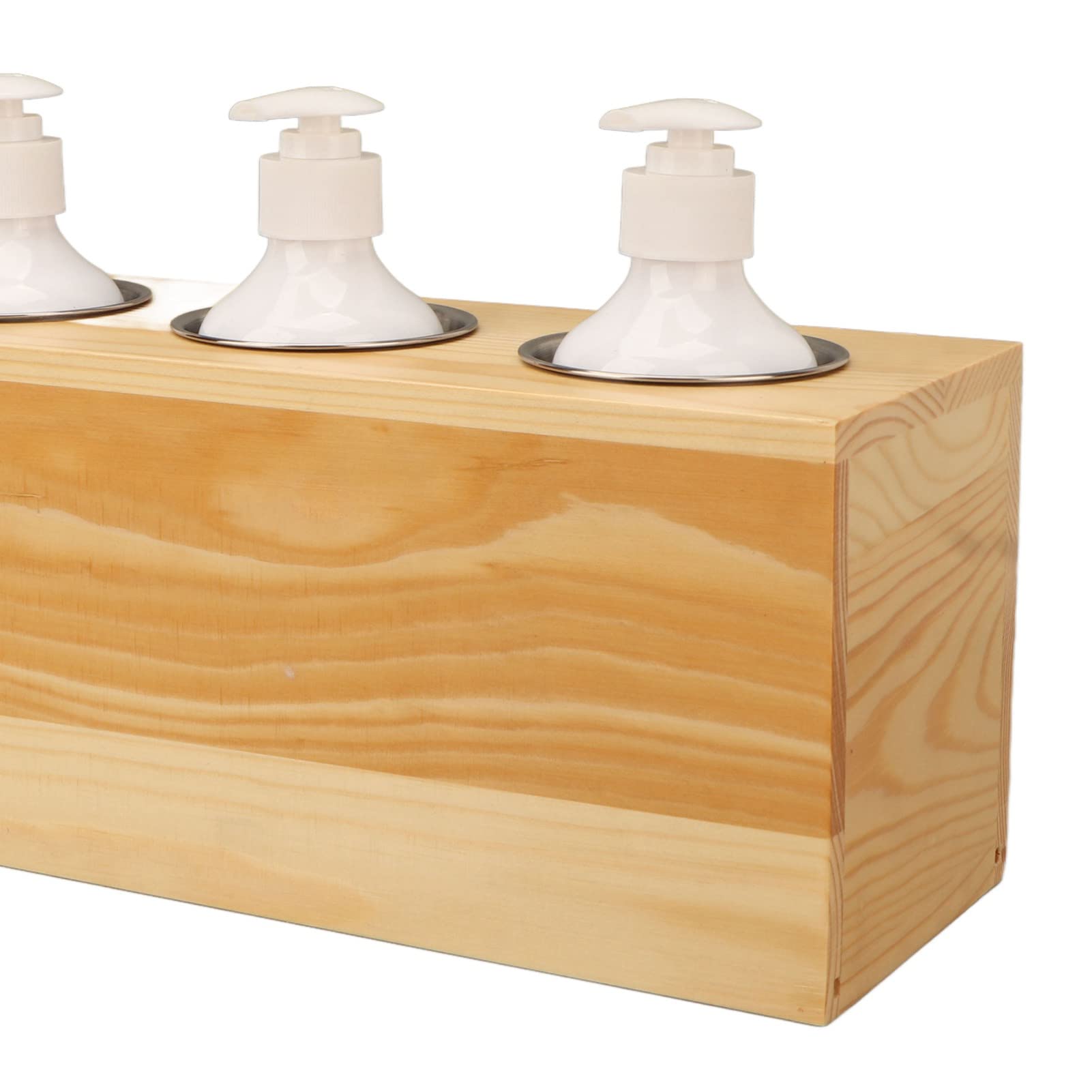 Fockety Calentador de Aceite de Masaje, 4 Botellas de Calentamiento Rápido 9 Configuraciones de Temperatura Calentador de Loción con Temporizador Incorporado para (Enchufe de la UE)