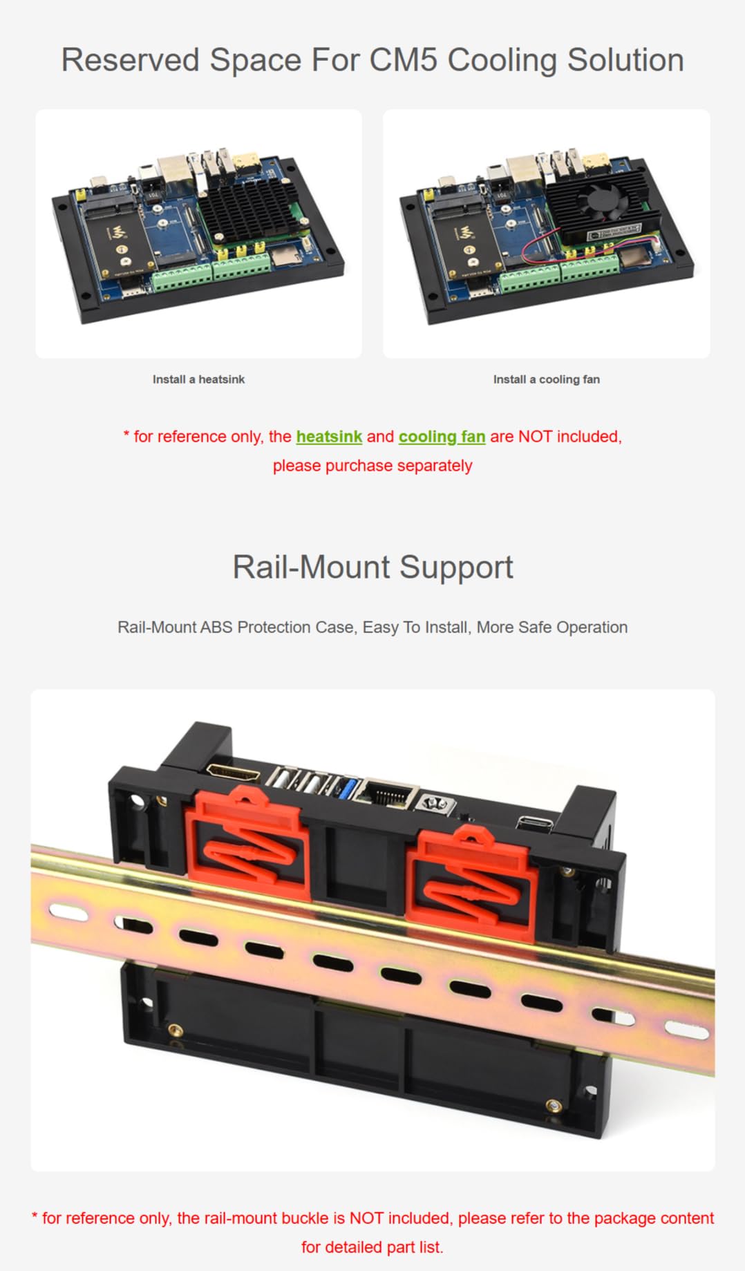 TUOPUONE Scheda di espansione industriale senza fili IoT per Raspb Pi CM5, scheda di espansione 4G/5G/LoRa, porta Gigabit Ethernet RJ45, doppia interfaccia MIPI, supporta uscita 4K