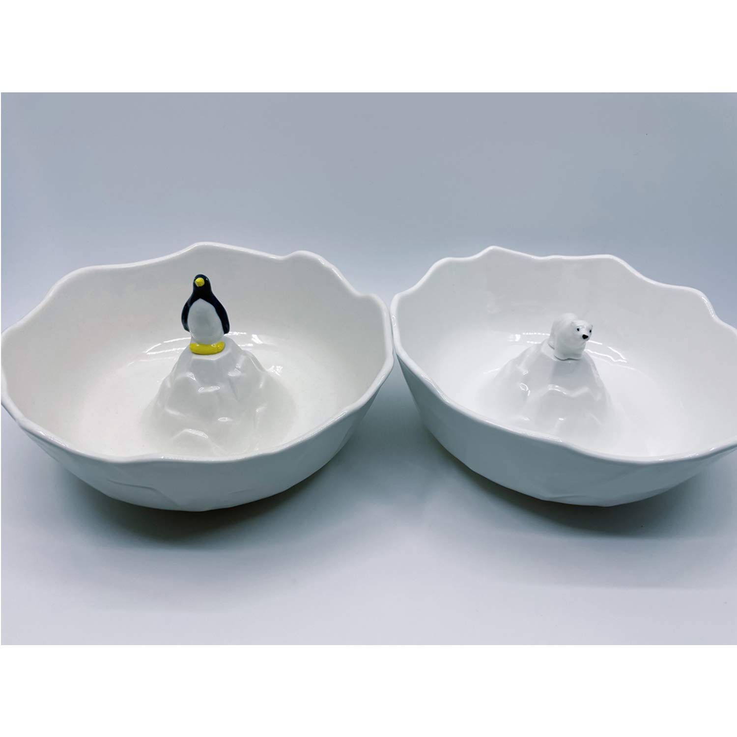 Amazon｜サンアート かわいい食器 「 北極 」 しろくま そうめん鉢