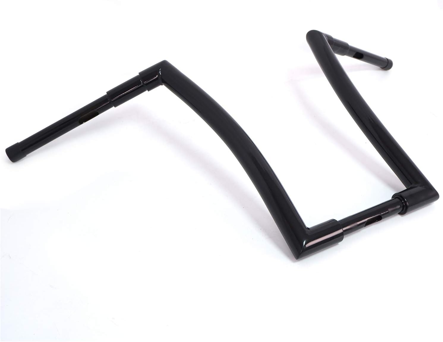 XKMT- Motorcycle 18" Black Ape Fat Hanger 1.5" Handlebar Compatible with H-D 12-16 FLD 13-17 FXDB 16-17 FXDLS 00-17 FLS [P/N: TGHD-HB030A-III-BK]…