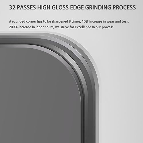 Miniatura 4 de Espejo de baño de arco irregular con luz LED, 15.7x23.6 in, 15.7x27.6 in, 15.7x31.5 in, 19.7x27.6 in, 19.7x31.5 in, 23.6x35.4 in, espejo de pared