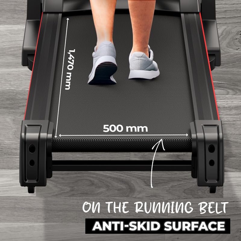 Image of Durafit91 Champion 7HP Peak AC Motorized Treadmill | Max User Weight 150 Kg | 20 Level Auto Incline | Max Speed 20 Km /Hr | Home use