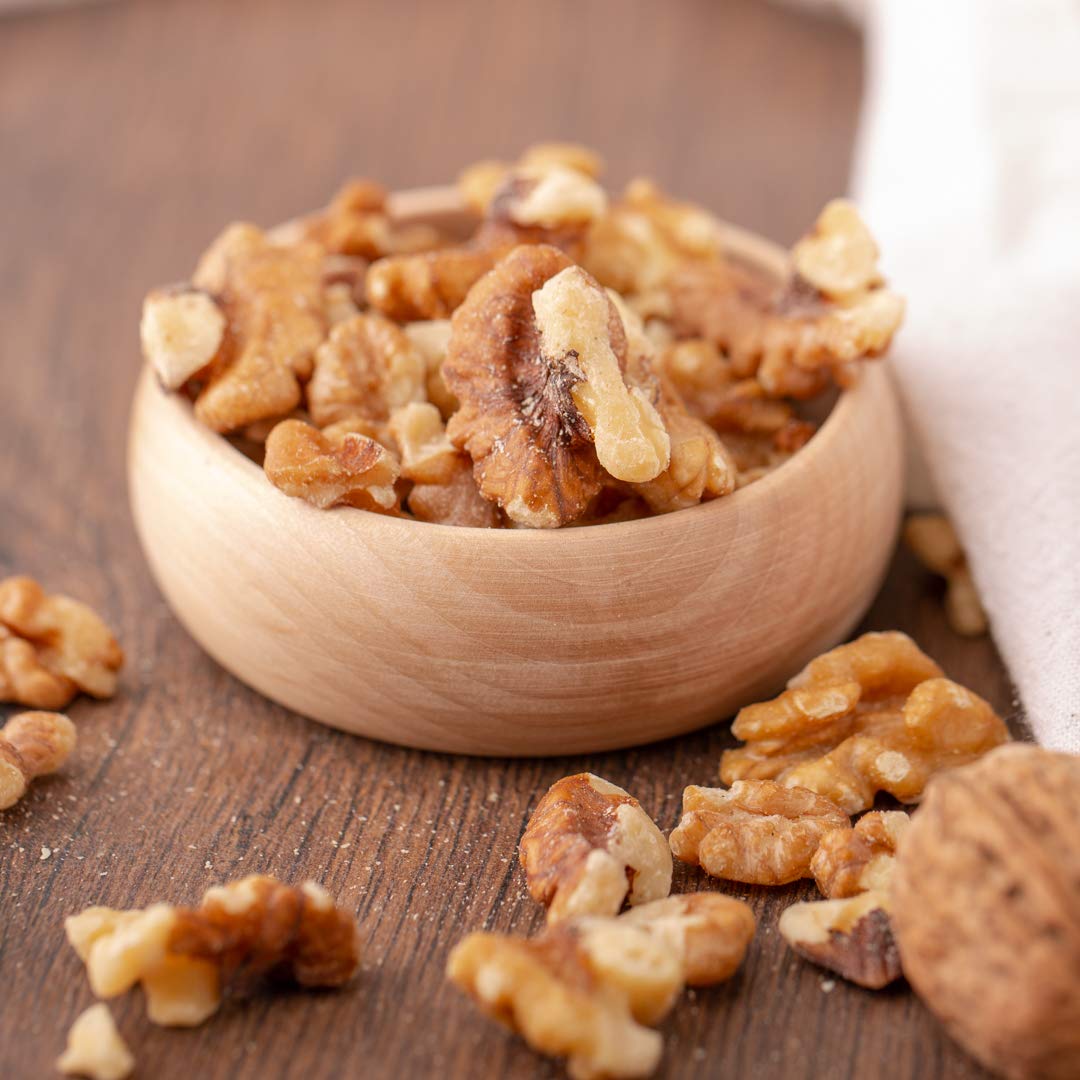 süssundclever.de® | Bio Walnusskerne | 1,0 kg | Walnussbruch | helle Kerne | unbehandelt und 100% natürlich | plastikfrei und ökologisch-nachhaltig abgepackt