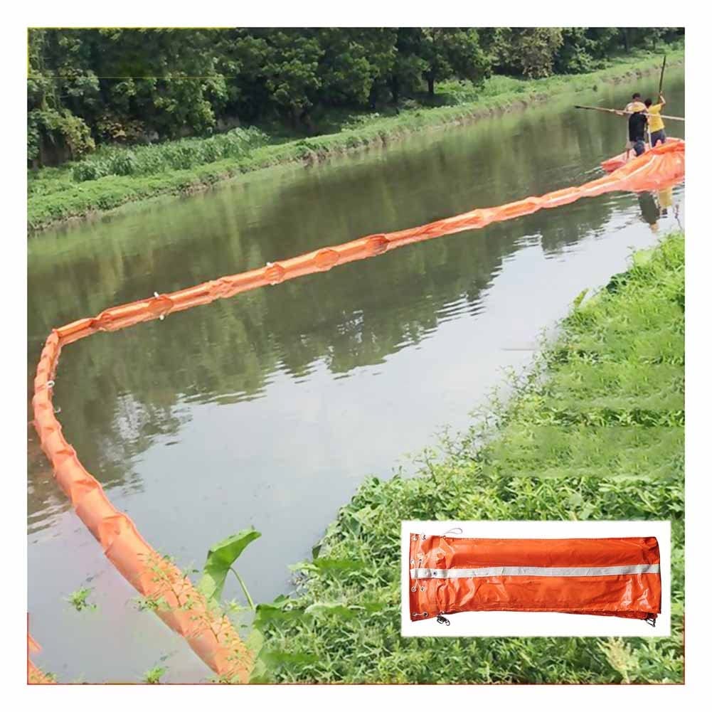 Buy Barrier Flood, PVC Oil Fence, PVC FloatType Oil Containment Boom, River Lake Protect The