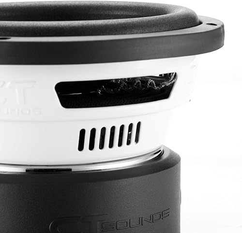 Miniatura 5 de CT Sounds TROPO-6.5-D4 - Subwoofer de coche de 400 vatios máximo de 6.5 pulgadas, doble 4 ohmios