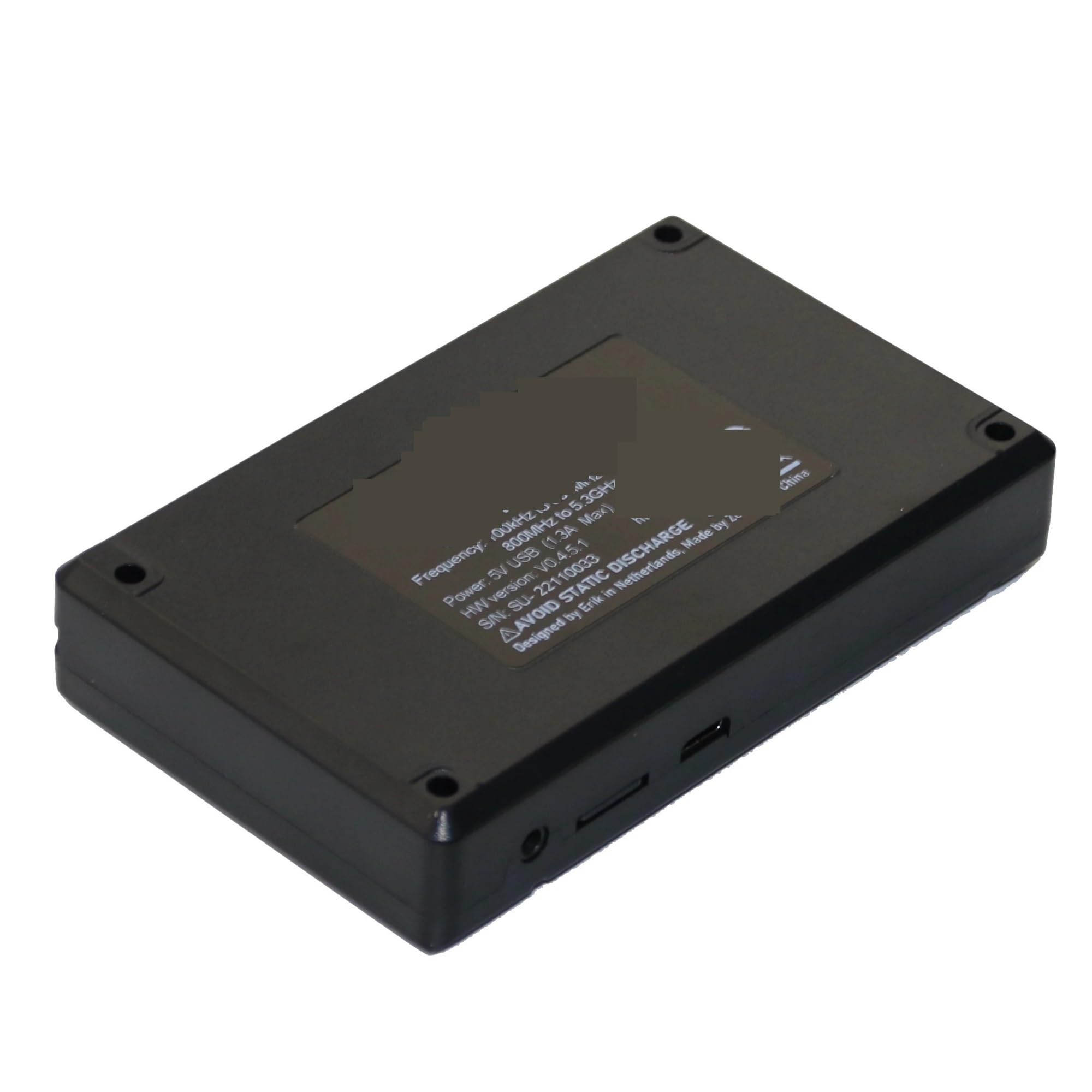 Generatore analizzatore di spettro portatile ULTRA 100KHZ-5.3GHZ con display da 4 pollici e batteria