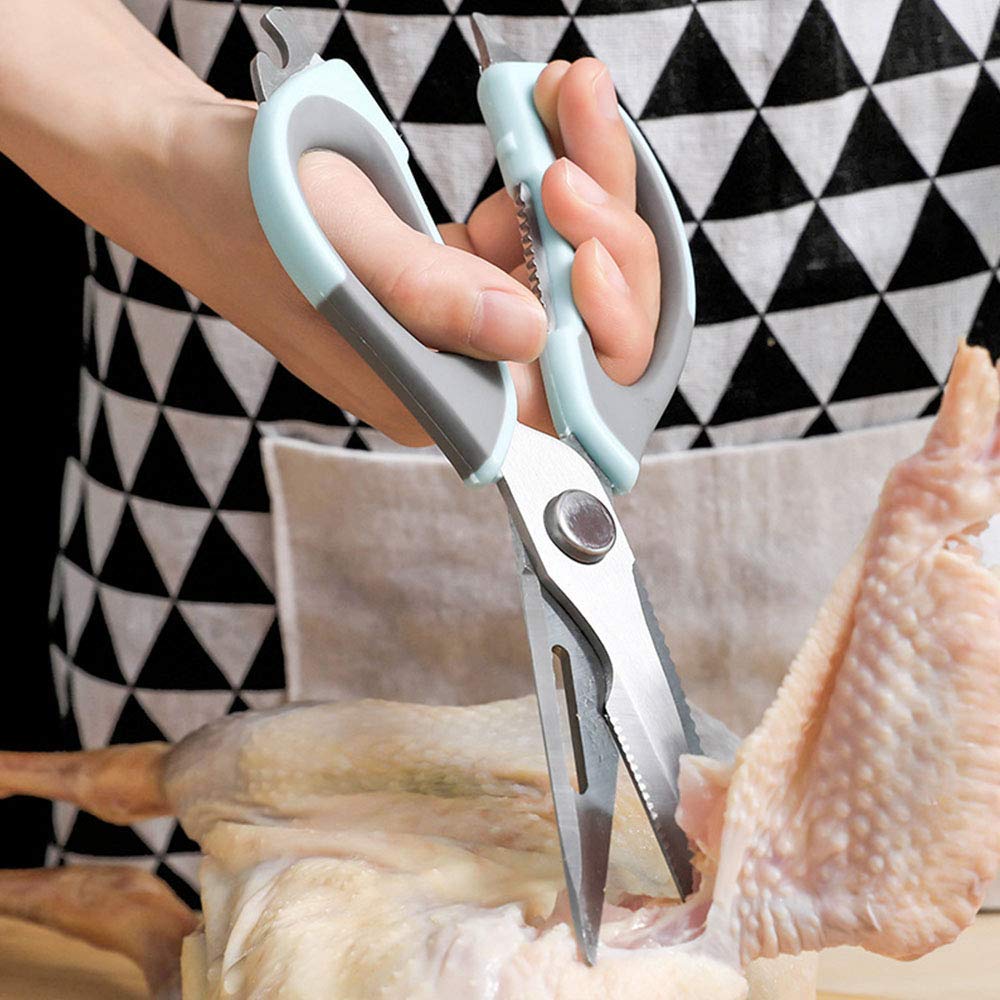 Küchenschere, abnehmbare Lebensmittelschere, Mehrzweck-Kochschere aus rostfreiem Stahl, scharfe Kochschere für Huhn, Geflügel, Fisch, Fleisch, Tierhaarschere