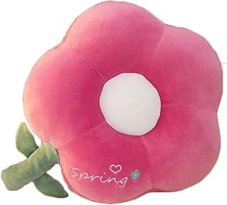 Flower Pillows Decorative Throw Pillows Plush Floor Cushions Living Bedroom Chair Decor(C,42-54CM)