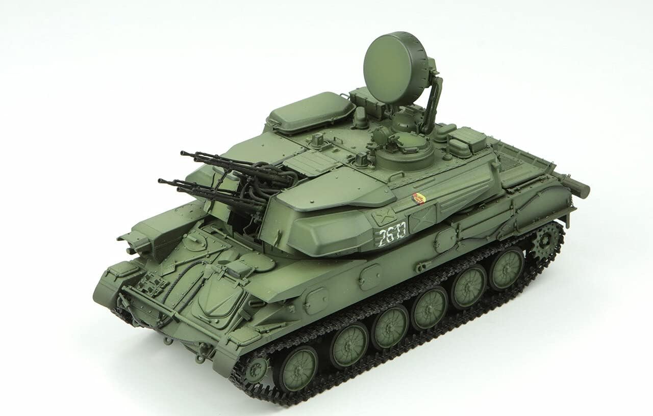 MENG Mon Model 1/35 Russia ZSU-23-4 Silka Self-Propelled Armored Gun MENTS-023 Plastic Model