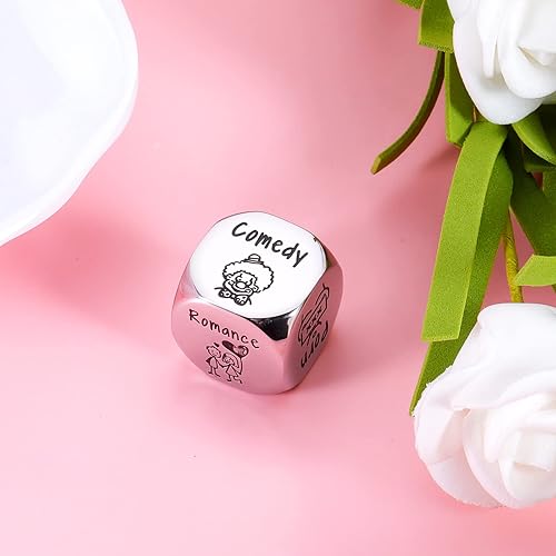 Miniatura 3 de Dados de película para decidir de película para amantes de la película dados divertidos para citas noche de película 11 año matrimonio aniversario