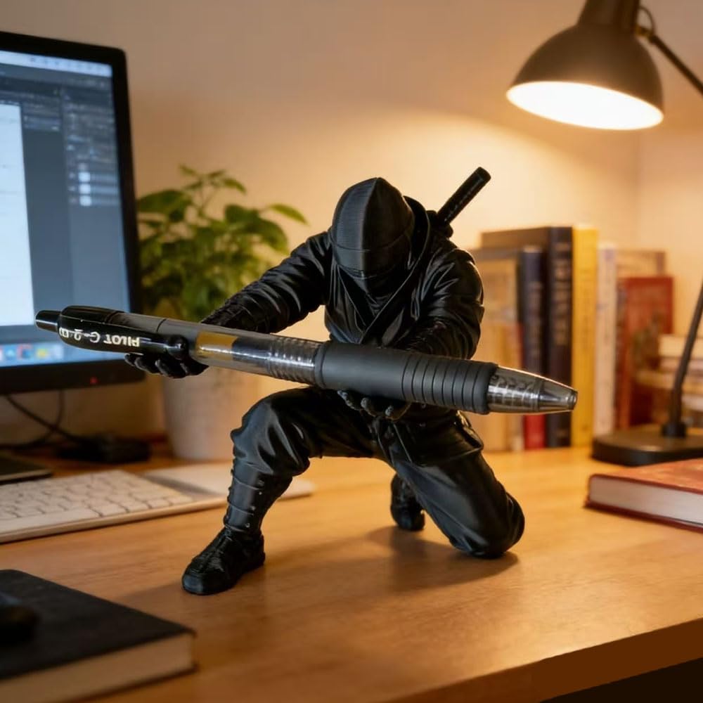 Ninja Pen Holder for Desk