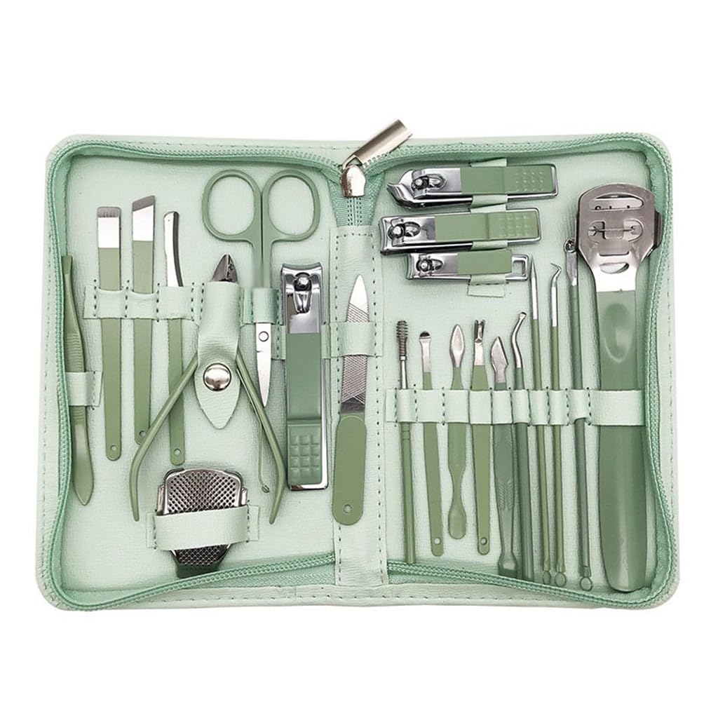 Coupe-ongles et kit manucure 22 pièces pour le soin des mains à la maison