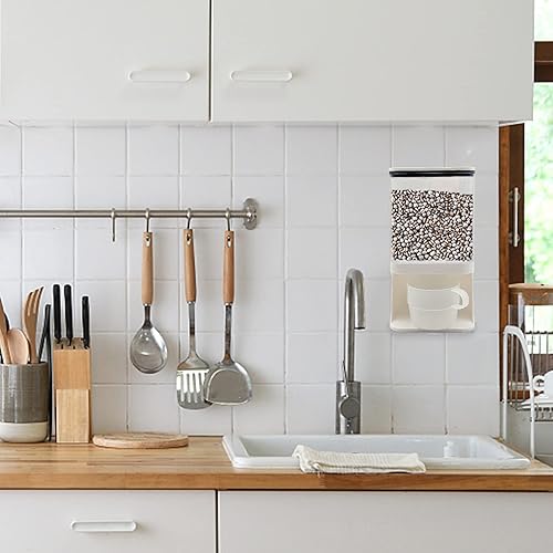 Miniatura 6 de Dispensador de detergente para lavandería, dispensador de detergente para ropa de pared con soporte para tazas de espiga, adecuado para cuentas de