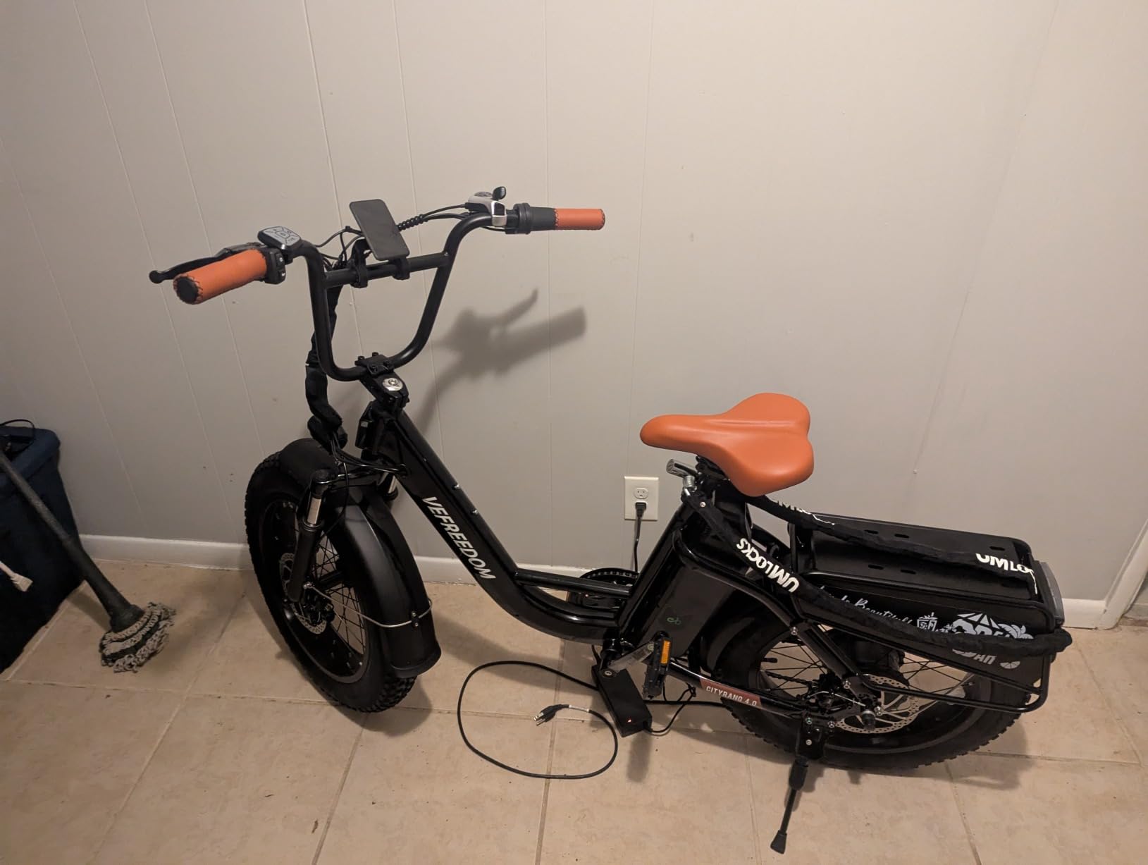 EUY Electric Bike for Adults with Peak 1500W Motor, 48V 20Ah Removable Battery Fast Ebike,Max 70Miles & 30MPH,20" x4.0 Fat Tire Commuting Electric Mountain Bike,7-Speed, Step-Thru Bicycle photo review