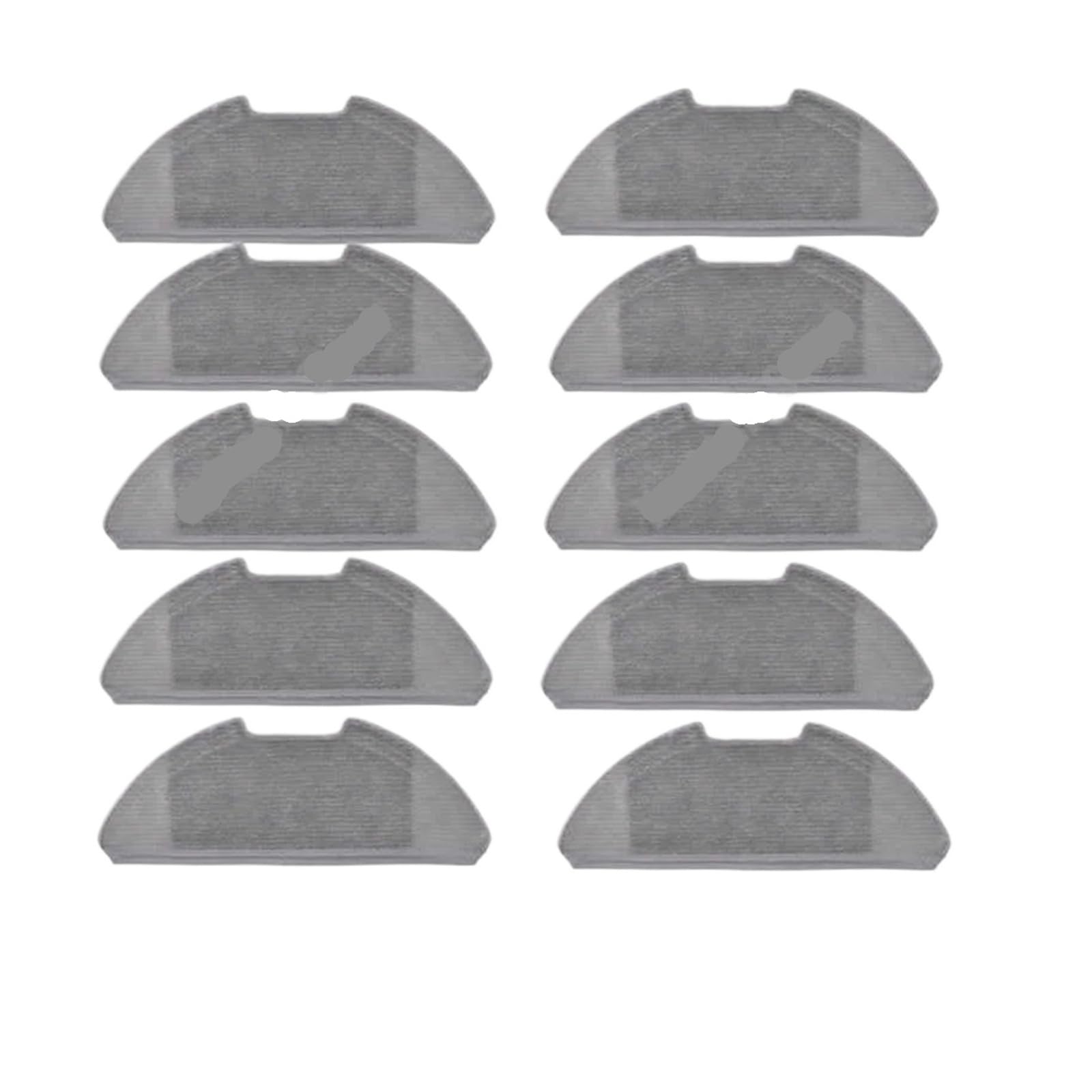 VIXWDRUTY Mop Rag Cloths，Compatible For Xiaomi， 2 Lite/Pro/MJSTL / MJST1S Robot Vacuum Spare Parts Accessories(10pcs)