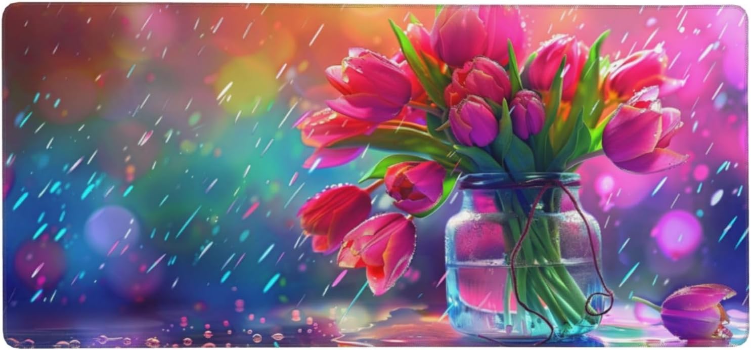 Butterfly Mouse Mat XXL 1200 x 600 x 3 mm Large Gaming Mouse Mat Starry