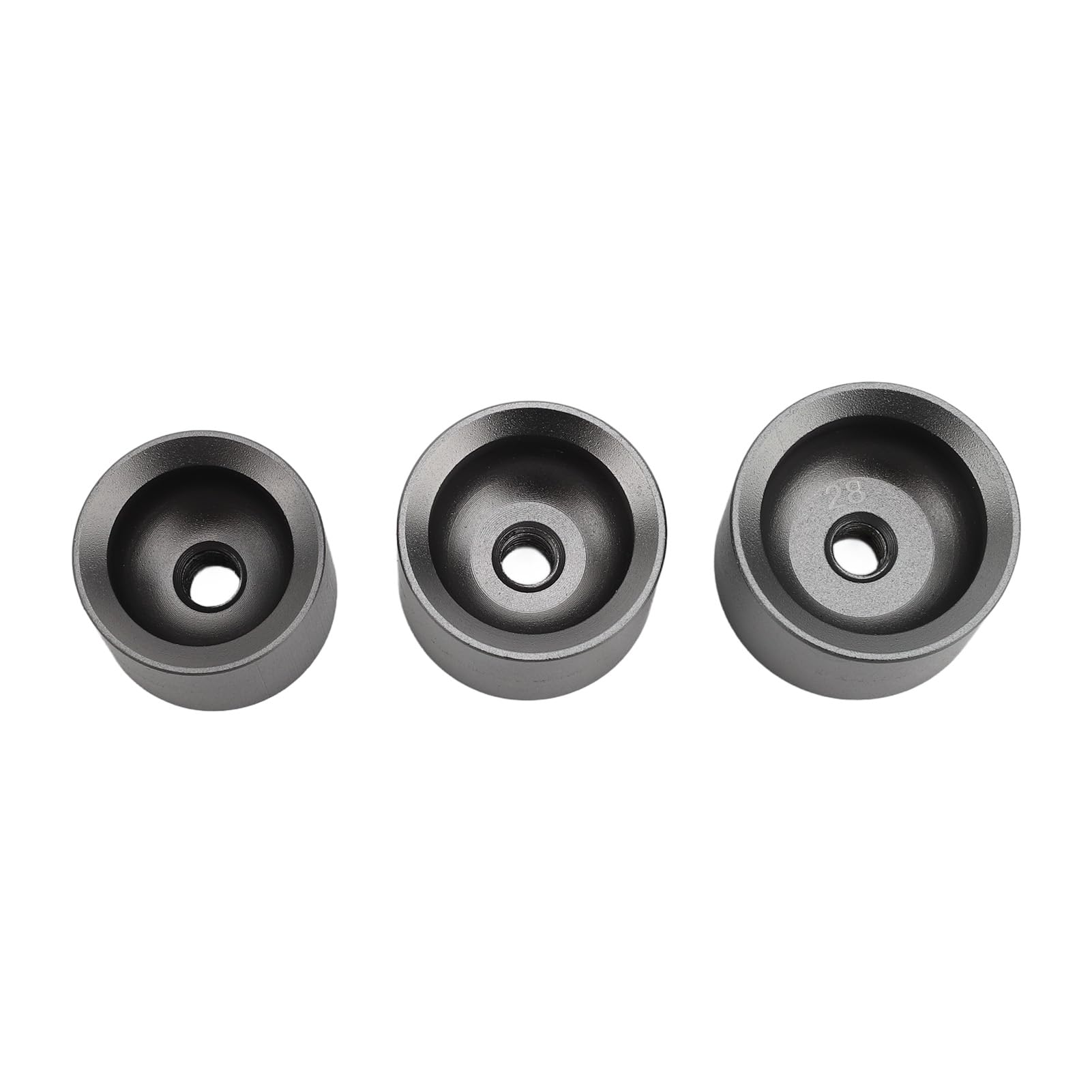 Generic Uhren-Pressstempel-Set, 18-teilig, Metallstempel, 24–58 Mm, Werkzeug Zum Schließen des Uhrengehäuses für Uhrmacher, Reparaturtechniker, Bastler