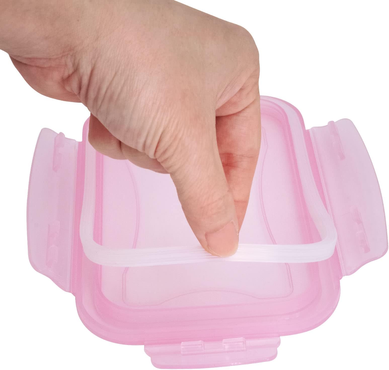 Gaskets Replacement for Glass Meal Prep Containers Universal Sealling Replacement for Glass Food Storage Containers' Lid, O Replacement for Lids