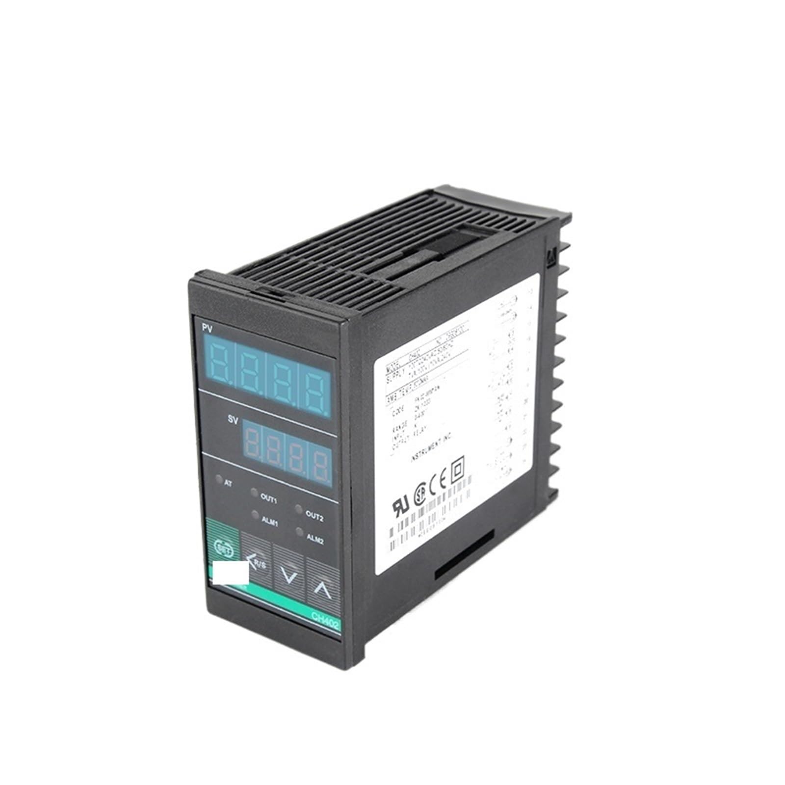 1 Uds salida Dual SSR y relé CH102 CH402 CH702 CH902 2 alarmas LCD controlador de temperatura PID Digital 100-240VAC(CH402 MV AB)