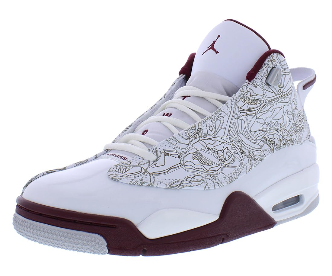 Nike Mens Jordan Dub Zero Cherrywood Basketball Sneakers 10