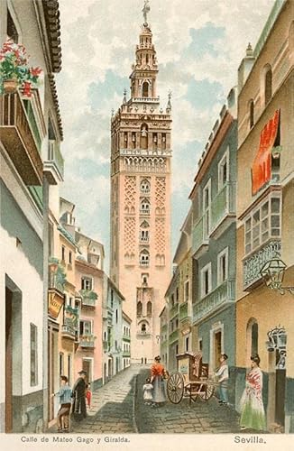 Giralda Tower, Seville, Spain - Vintage Image