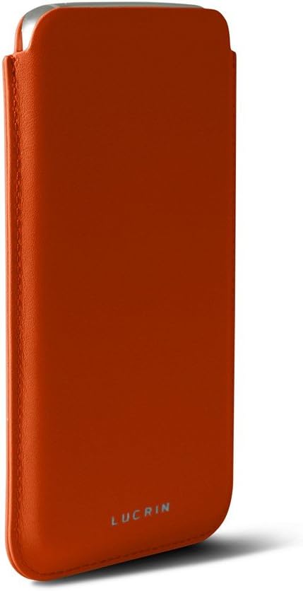Amаzоn Crаzу 🔥 Dеаlѕ Lucrin - Classic Case Compatible with Galaxy S10 - Orange - Genuine Leather Bеѕt Dеаl Prоduсt Lucrin - Classic Case Compatible with Galaxy S10 - Orange - Genuine Leather