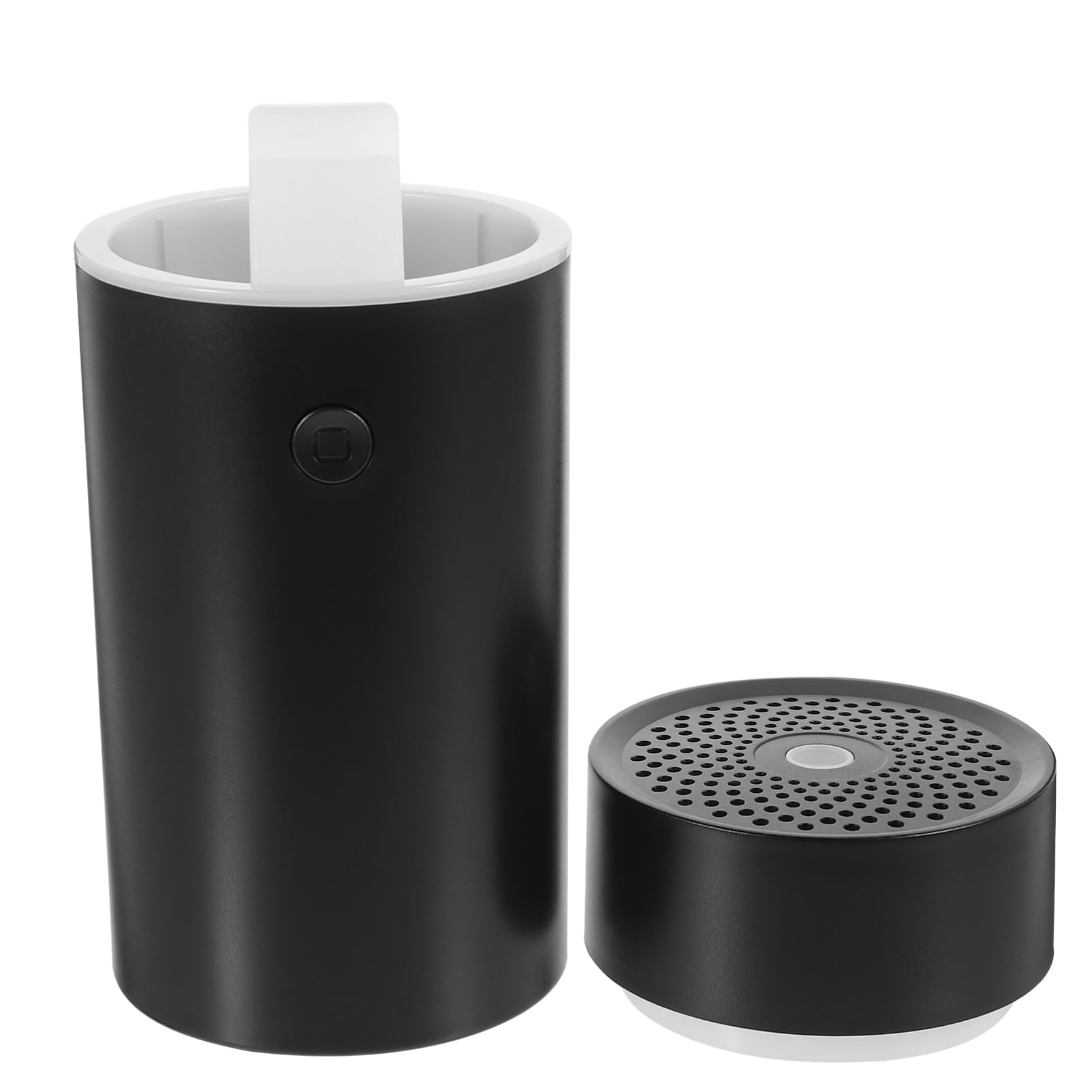 POPETPOP Diffusore Oli Aromatici Portatile USB Nero Umidificatore per Auto e Casa Design Compatto e Facile da Trasportare per Confortevoli e Piacevoli