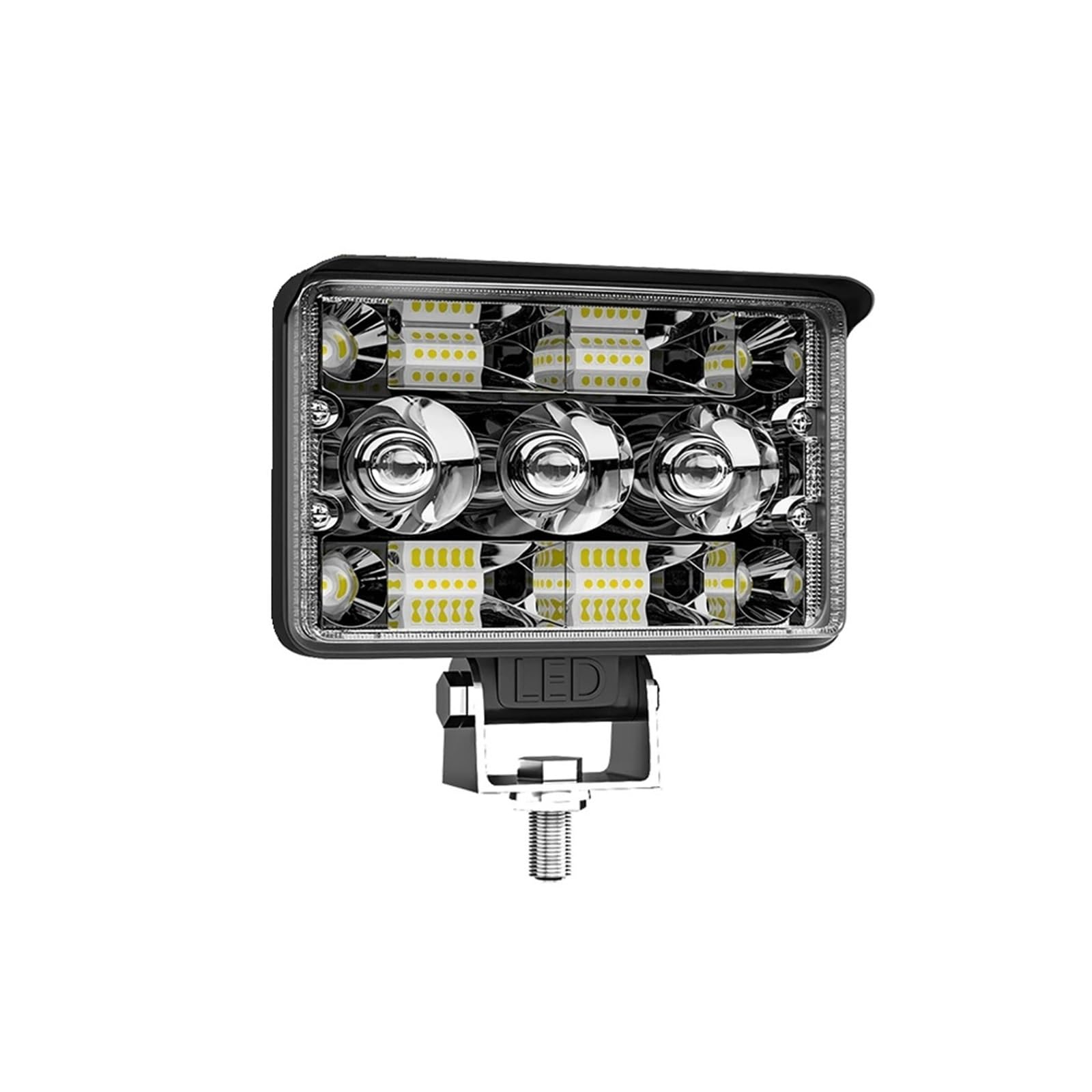 Faro anteriore 3/4/5 Pollici ED Light Bar Off Road Faretto Luce Lavoro LED Faro Corsa Per Camion Trattore 4X4 Barca 12v 24v Lampada Fendinebbia fari(1pcs 5inch 156W)