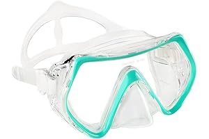 Supertrip Snorkel Mask Adult Swimming Goggles with Nose Cover