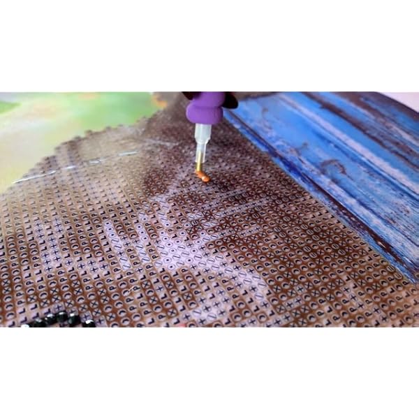 DIAMOND DOTZ Black Kit Pittura con Diamanti: Lady in Nero, Tessuto, Assortiti, 42x52cm