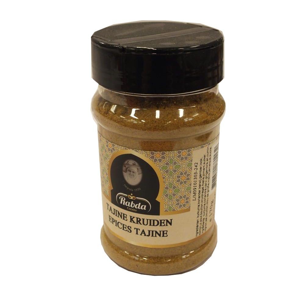 Rabda Cuisine Tajine Kruiden 170g Dose (Gewürzmischung für Tajine