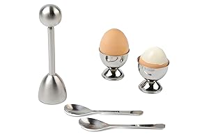 Stainless Steel Egg Holder for Perfect Boiled Eggs