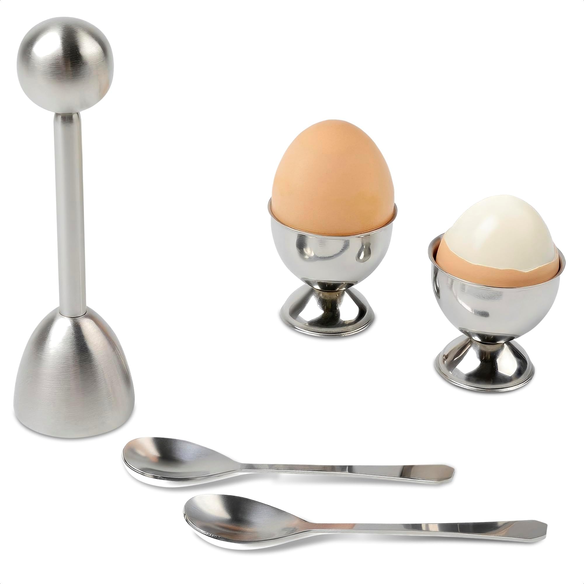 Egg Holder for Soft Boiled Eggs Egg Topper Cutter Shell