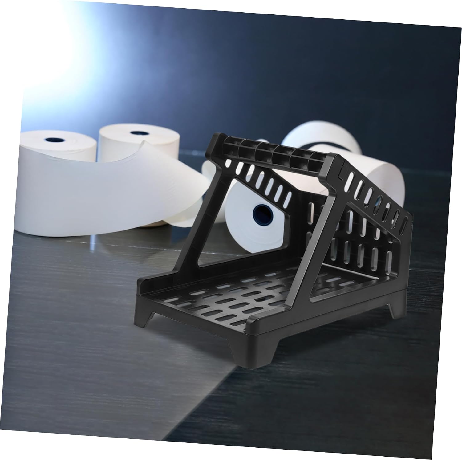 Lurrose 5pcs Label Stand Holder for Tape Desk Dispenser Label Supply Sticker Holder Organizer Professional Shipping Stand image 5