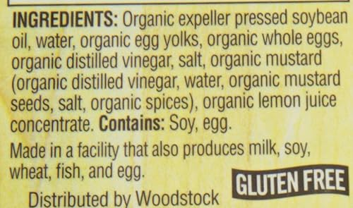 Miniatura 4 de Woodstock Mayonesa orgánica - Squeeze - Caja de 12 - 11.25 oz.