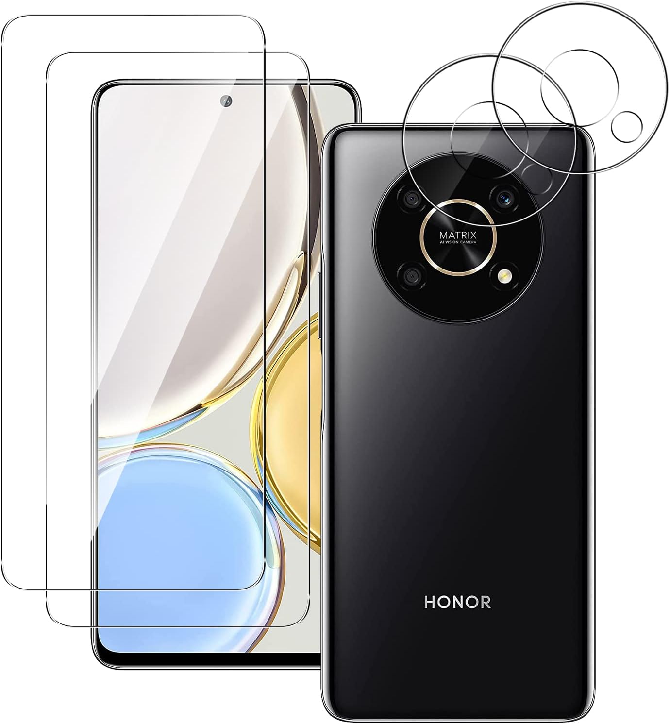 Protection écran En Verre Trempé 9H Pour Honor Magic4 Lite - Anti-éclats, Anti-traces, Kit Complet